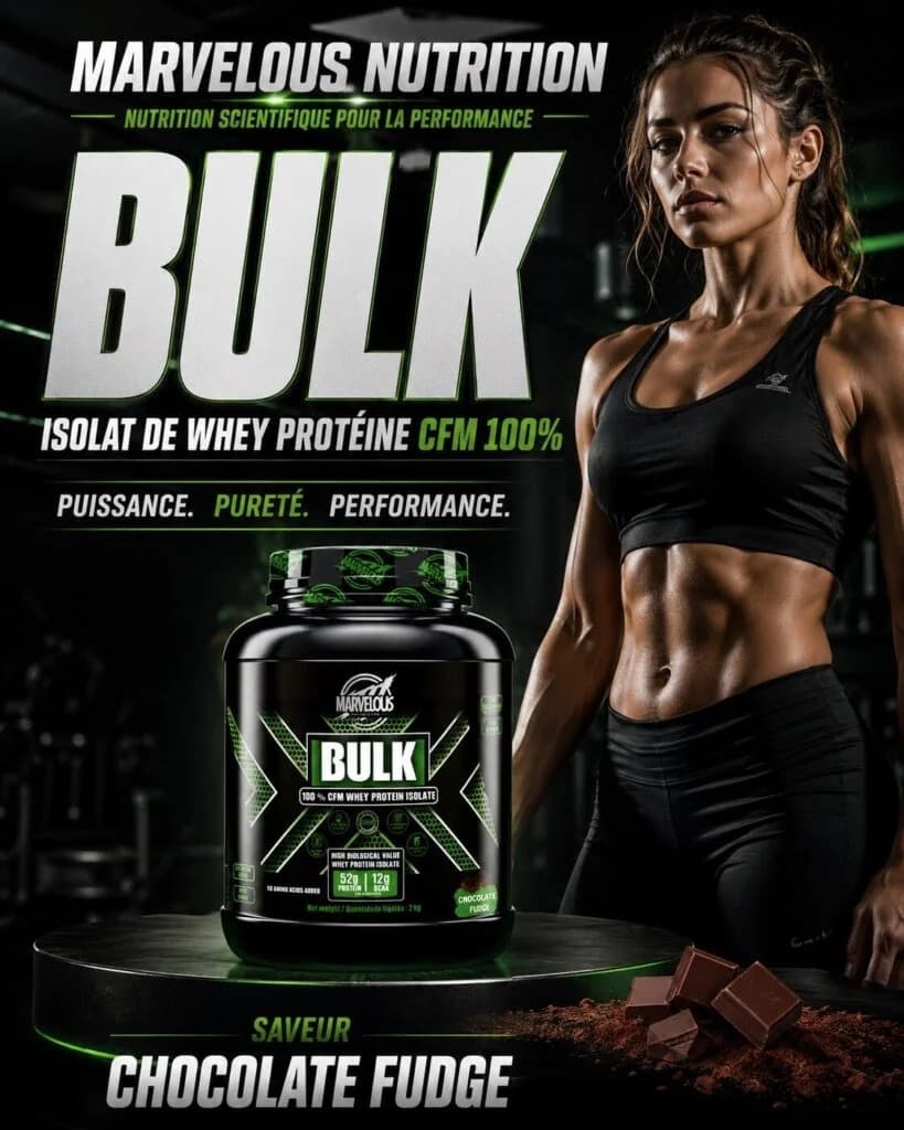 BULK Isolat de Whey CFM 100% – Chocolate Fudge