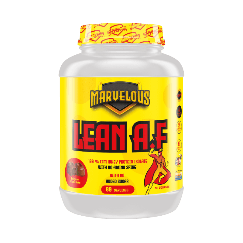 Marvelous Lean AF 100% CFM Whey Isolat 2kg – Zéro Sucre Zéro Graisse Ultra Pure