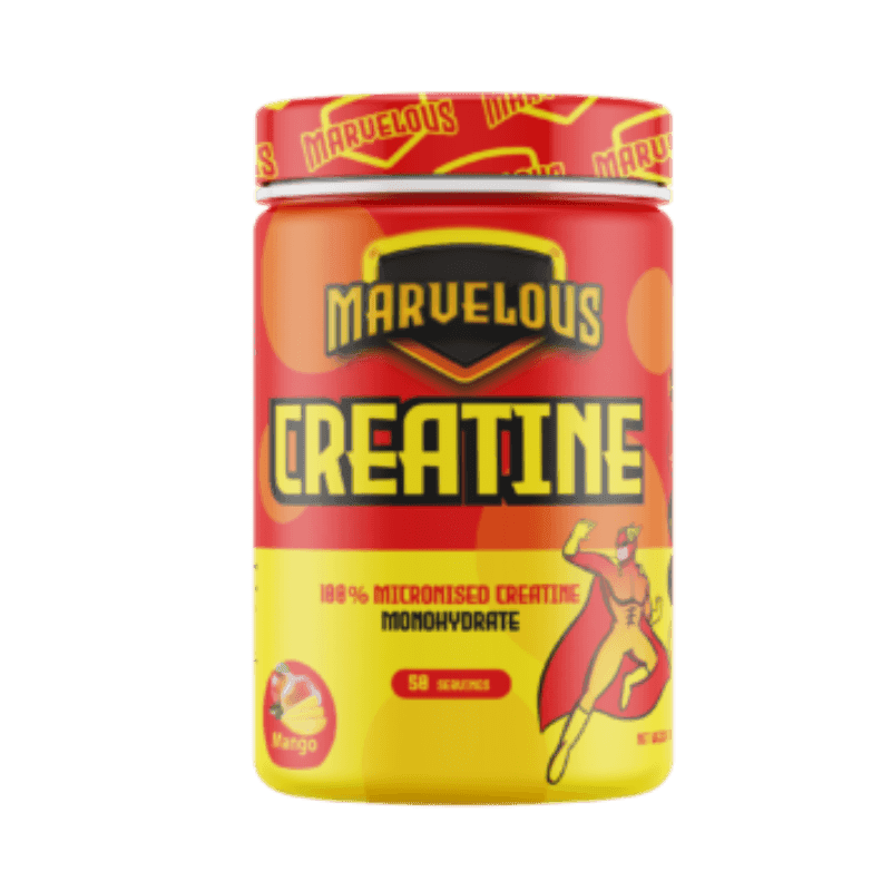 Marvelous Créatine Monohydrate Aromatisée 300g – Force Maximale & Goûts Fruités