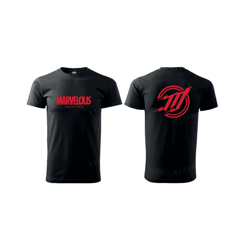 T-Shirt Marvelous Nutrition Homme – Coupe Athlétique Coton Premium