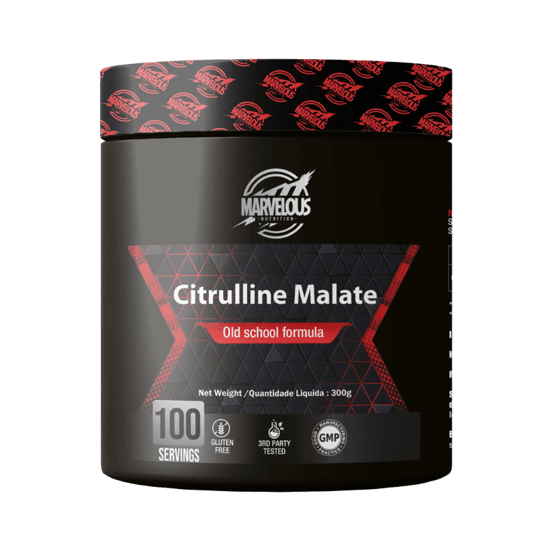 Marvelous L-Citrulline Malate 100% Pure 250g – Vasodilatation Oxygénation & Congestion Musculaire