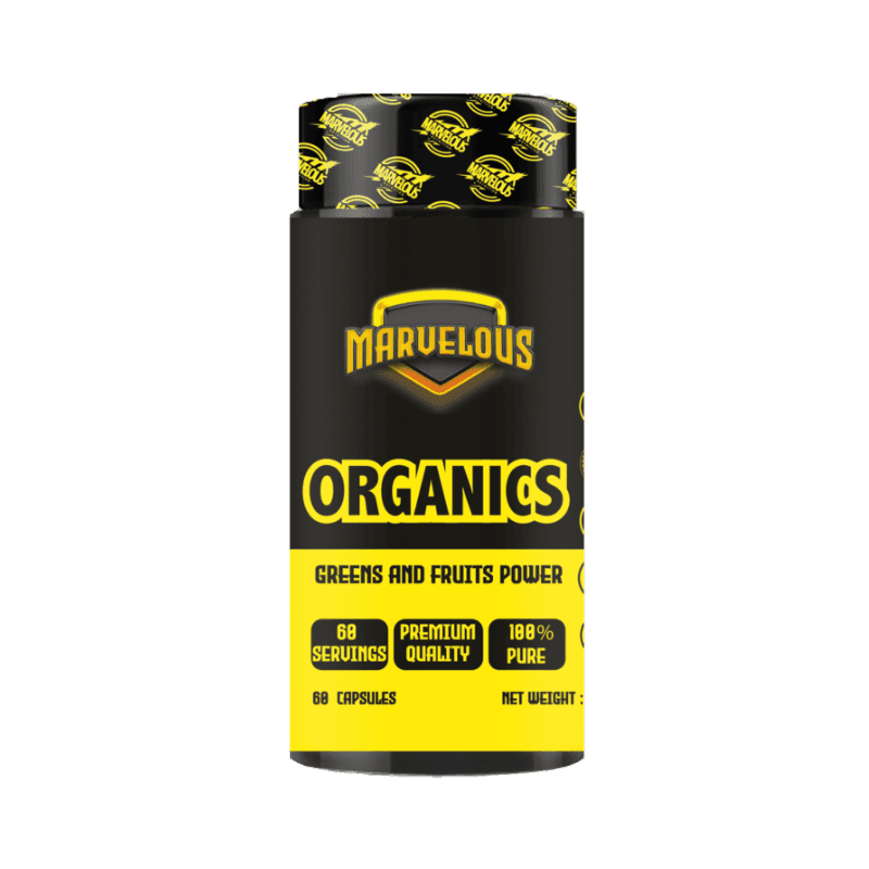 Marvelous Organics Multivitamines Végétales 60 Gélules – Extraits Bio & Vitalité
