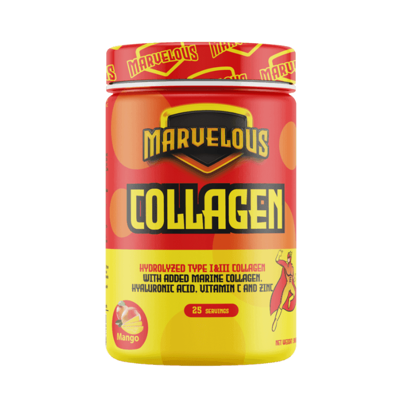 Marvelous Collagène Peptides Aromatisé 300g – Éclat Peau Articulations & Tendons