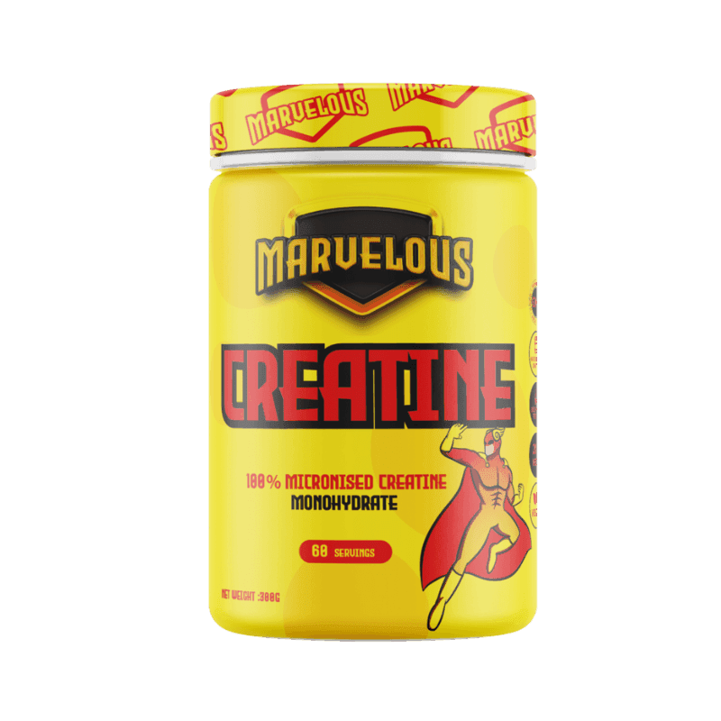 Marvelous Line Créatine Monohydrate Pure 300g – Force Maximale & Puissance ATP