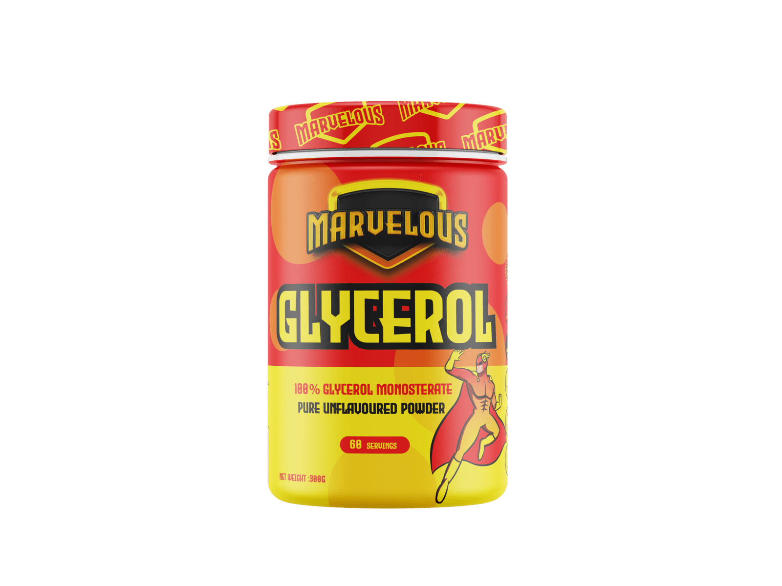 Marvelous Glycérol HydroMax® 300g – Volumisation Musculaire Hyper-Hydratation & Congestion Énorme