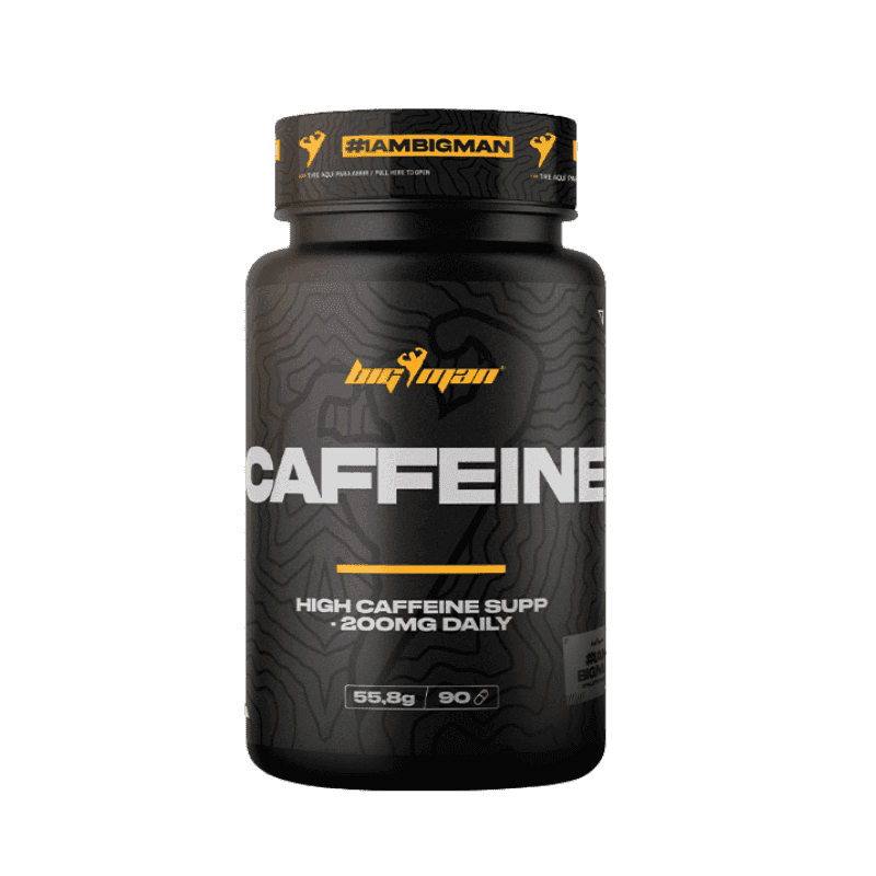Bigman Caféine Pure 100mg 90 Gélules – Stimulation Modérée & Concentration Entraînement