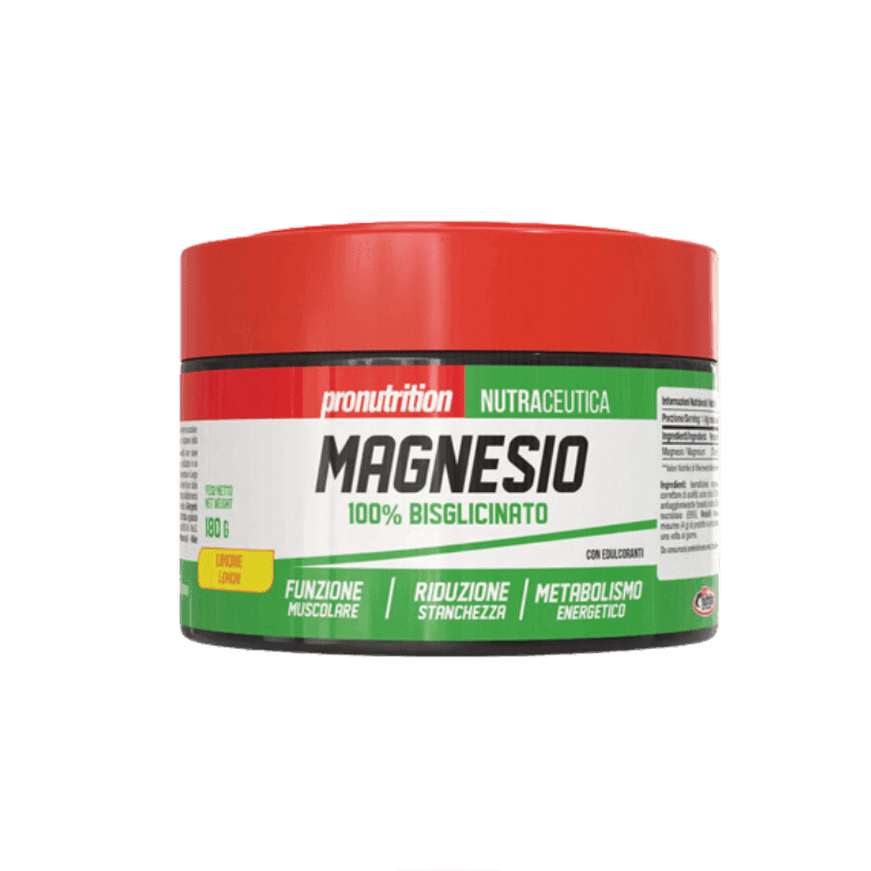 Pronutrition Magnésium Bisglycinate Chélaté en Poudre 180g Citron – Solubilité Parfaite & Anti-Crampes