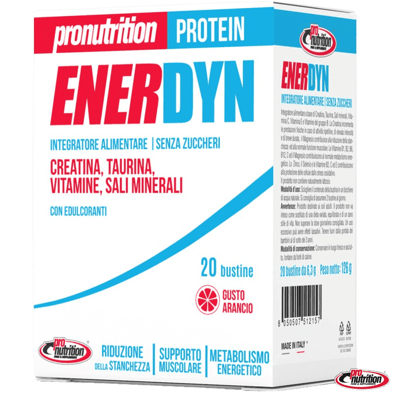 Pronutrition Enerdyn Isotonique 20 Sachets Orange – Réhydratation Rapide & Recharge Minérale