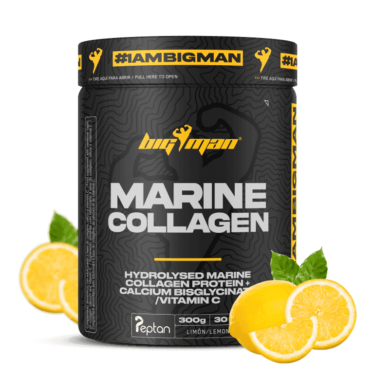 Bigman Peptan® Collagène Peptides Hydrolysés Citron 300g – Confort Articulaire & Élasticité Peau