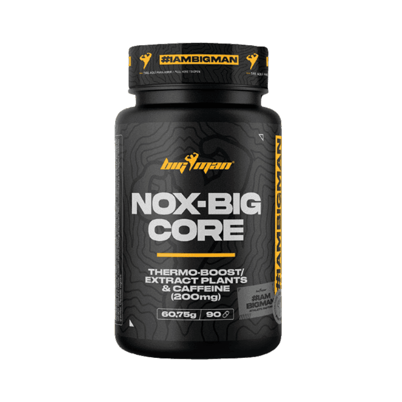 Bigman NOX Burn Thermogénique 90 Gélules – Combustion des Graisses & Définition Sèche