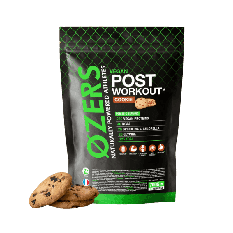 Ozer Vegan Post-Workout Récupération 900g – Protéines Végétales & Acides Aminés Fermentés