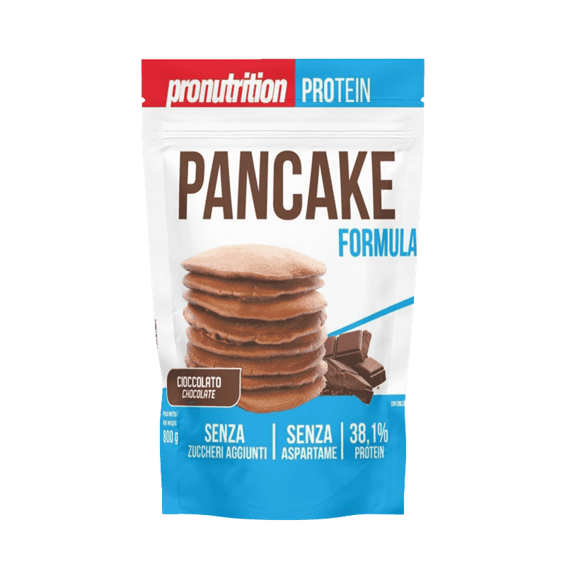 Pronutrition Préparation Pancakes Protéinés 800g – Petit-Déjeuner Sportif Équilibré Sans Sucre