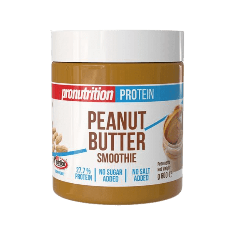 Pronutrition Beurre de Cacahuètes Crémeux 100% Arachides 500g – Sans Huile de Palme Sans Sel