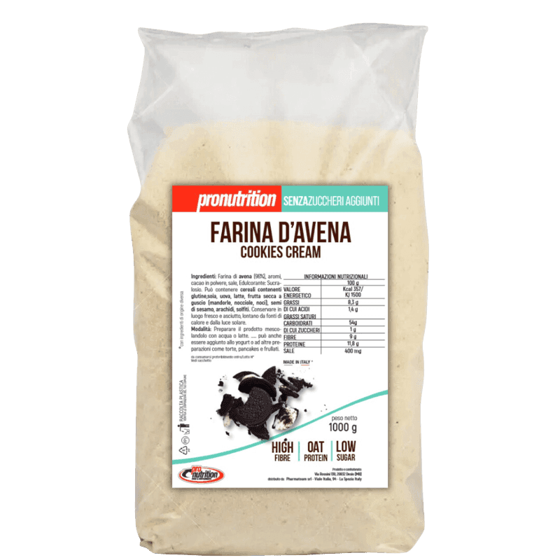 Pronutrition Farine d'Avoine Micronisée 1kg – Glucides Complexes & Énergie Durable