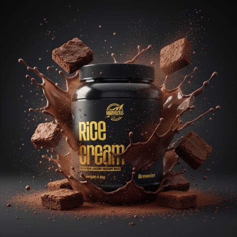 Marvelous Crème de Riz Précuite 1.4kg – Glucides Digestes & Assimilation Rapide Pré/Post-Workout
