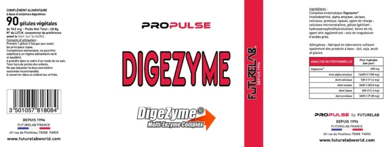 DIGEZYME 90 CAPS NUTRITION