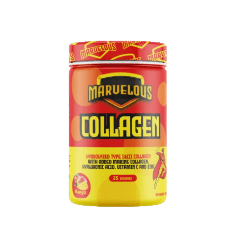 Poudre de Collagène Mix - Bienfaits pour la peau, cheveux et articulations"