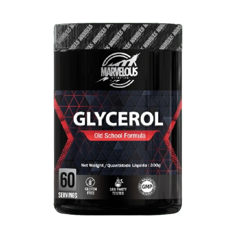 Glycerol 300g de Nutrifitness pour améliorer la congestion musculaire et l'hydratation pendant l'entraînement.