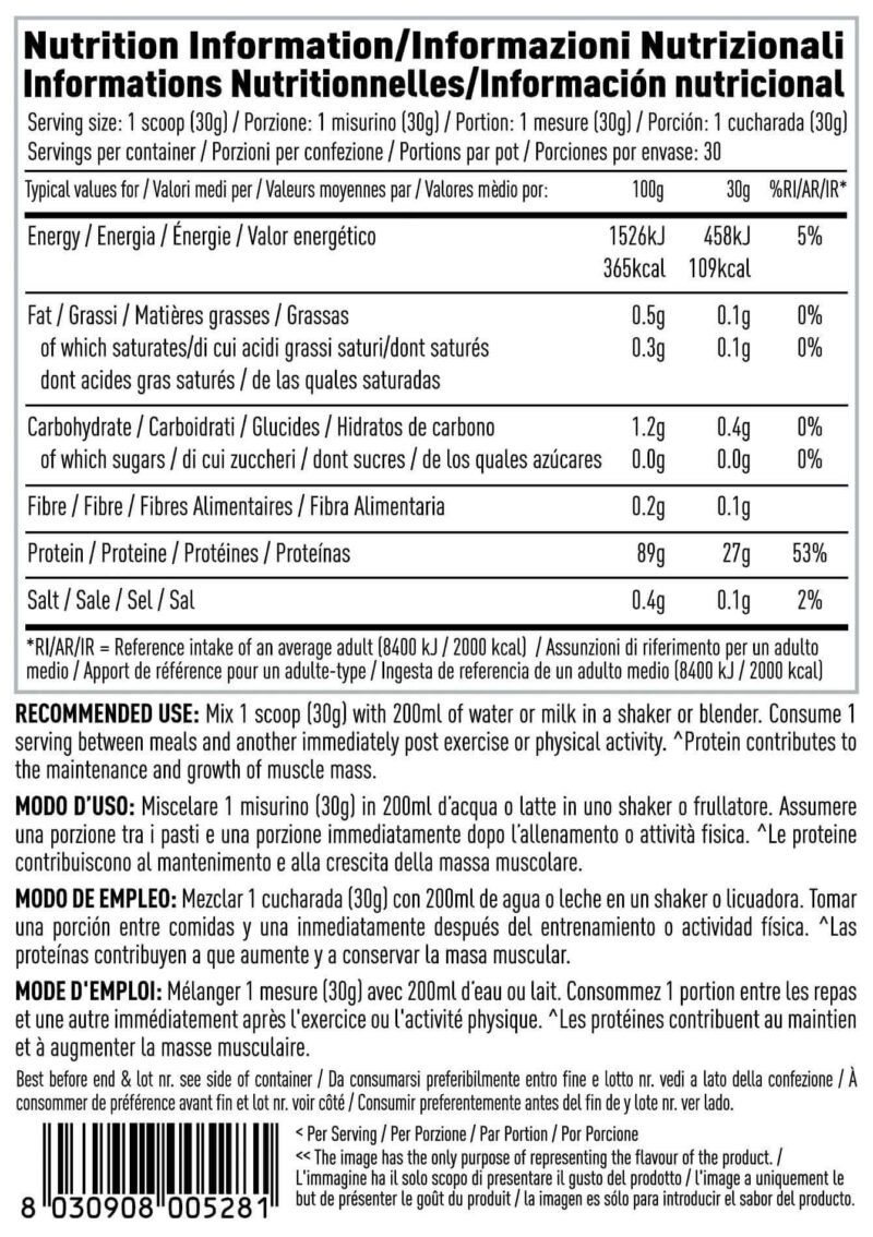 ISOLATE NUTRITION