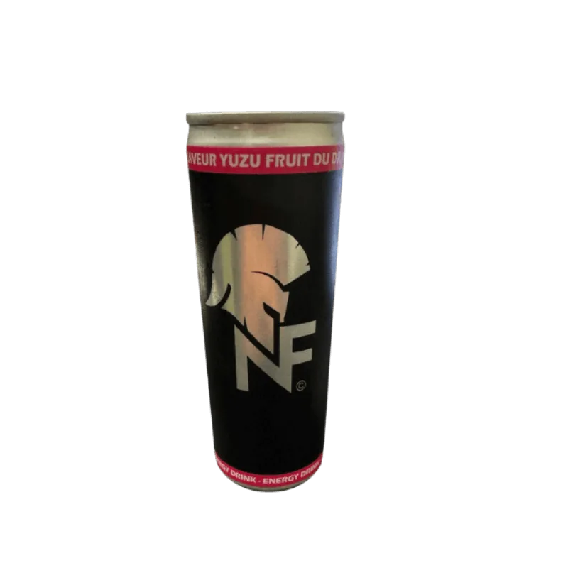 NF Energy Drink, boisson énergisante en 2 saveurs exquises.