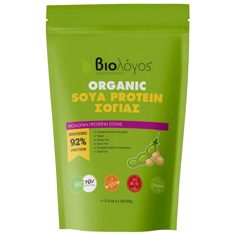 Protéine de soja bio 92% pour une croissance musculaire et une récupération optimales.