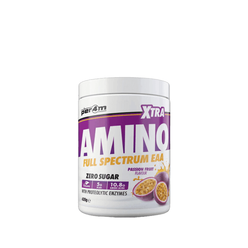 amino xtra eaa 420g - supplément acides aminés essentiels pour performance musculaire.