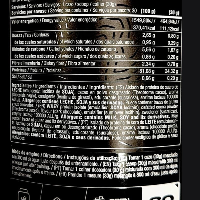 ISO WHEY ZERO 907G