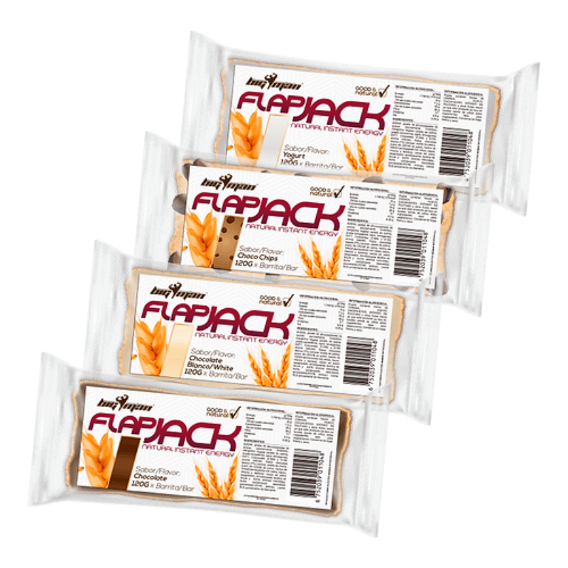 Barre Flapjack Premium - Collation énergétique riche en fibres, parfaite pour les sportifs et les gourmands.