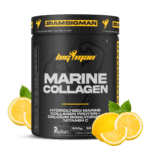 Peptan Collagen Marin 300g, collagène marin au goût citron, idéal pour la santé de la peau. des articulations, et des tendons et os.