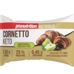Cornetto croissant keto 50g, croissant multicéréales moelleux, faible en glucides, adapté au régime cétogène.
