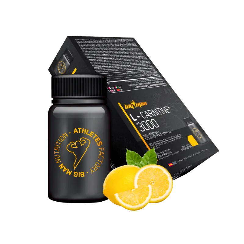 shot liquide de carnitine 2000 mg goût citron – BIGMAN