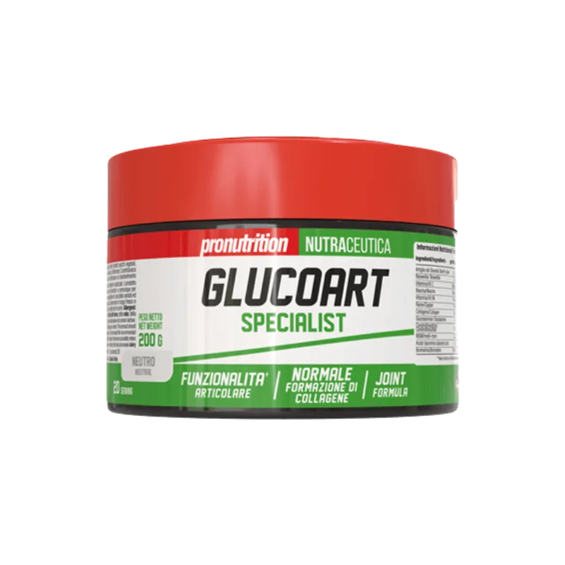 Complément articulaire en poudre GLUCOART – Glucosamine, collagène, MSM, chondroïtine, acide hyaluronique