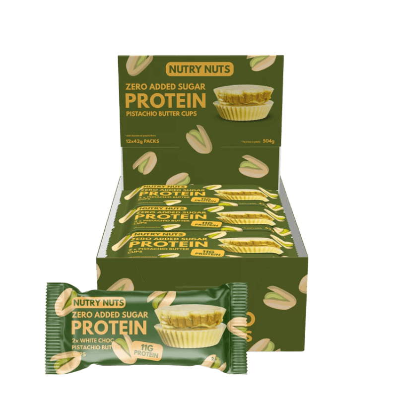 Nutry Nuts Barre – Snack protéiné sans sucre ajouté
