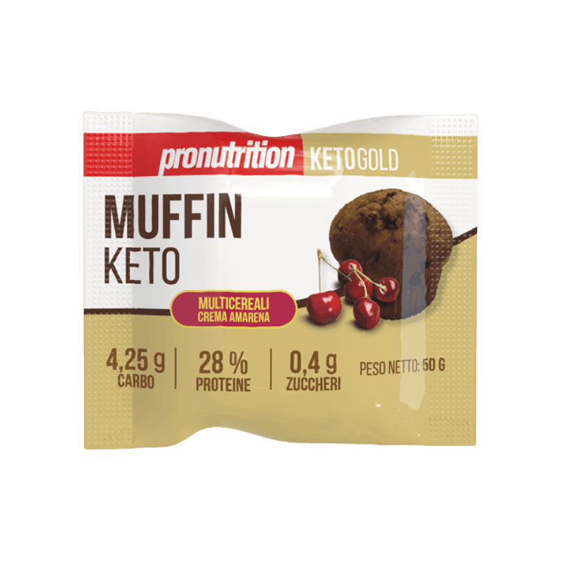 Muffin Keto Pronutrition – snack cétogène sans sucre ajouté