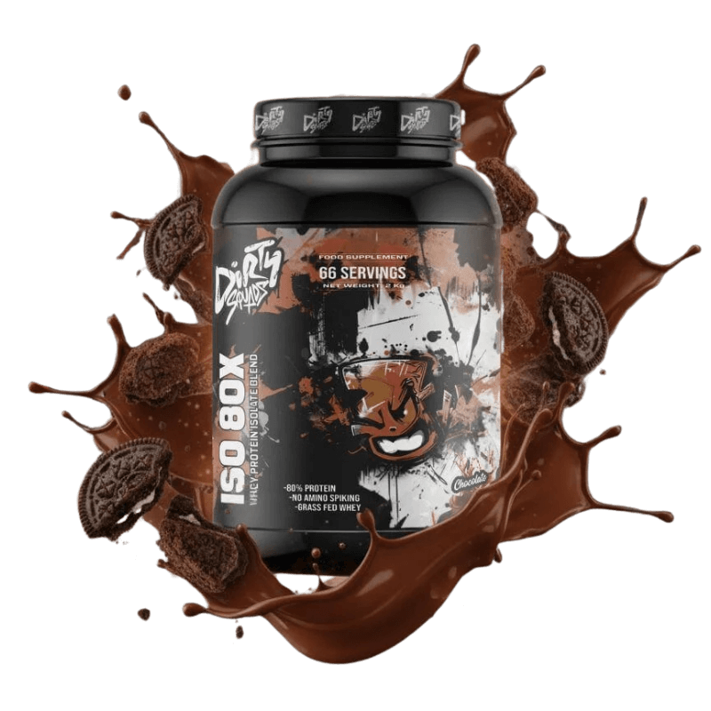 Dirty Squads ISO 80X – Protéine triple phase WPC WPI MPI 83% pure