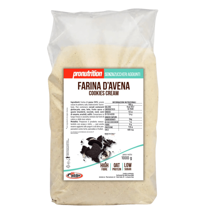 FARINE D'AVOINE PRONUTRITION – Farine d'avoine instantanée avec goûts